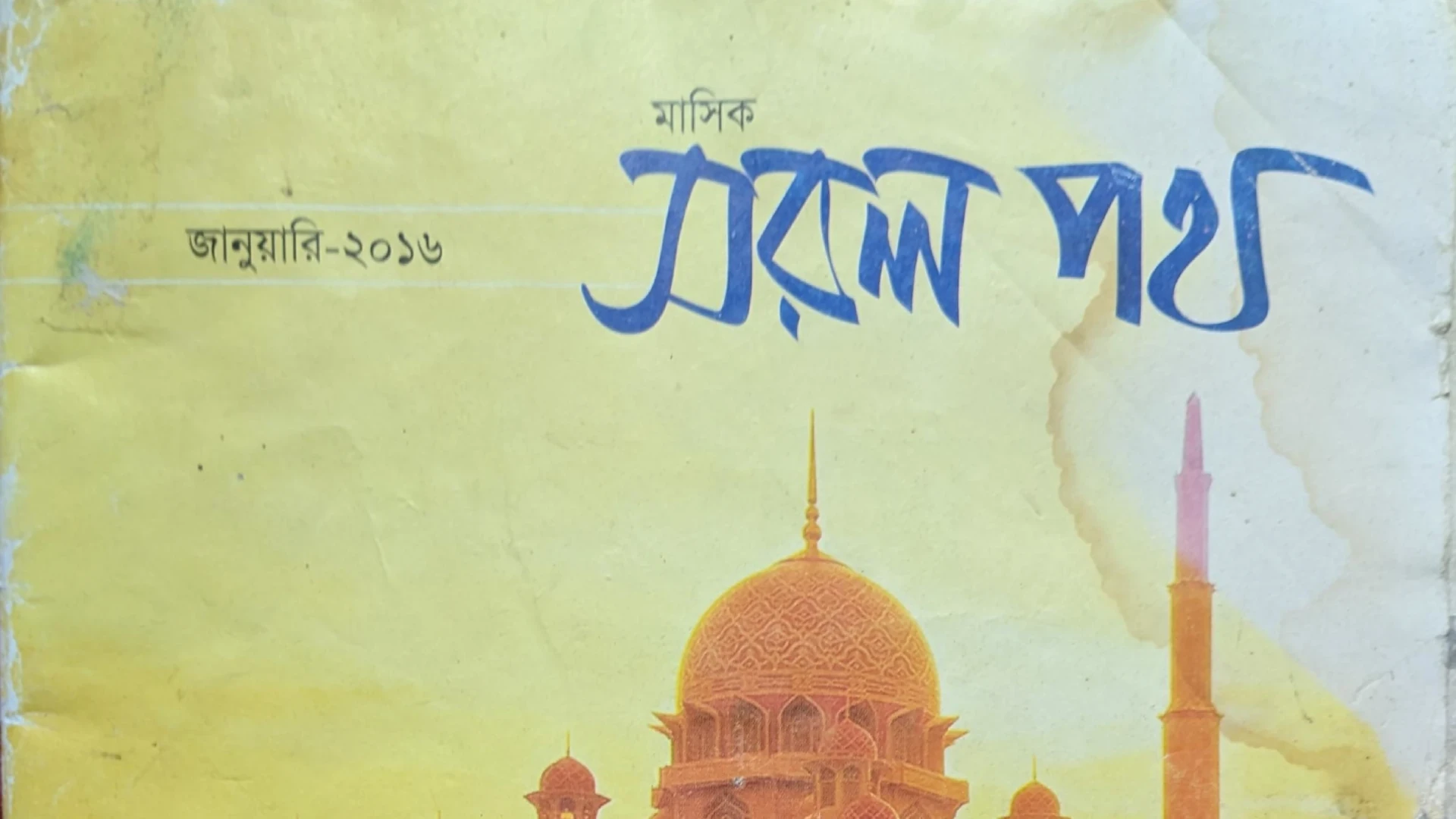 জানুয়ারি ২০১৬ || মাসিক সরল পথ